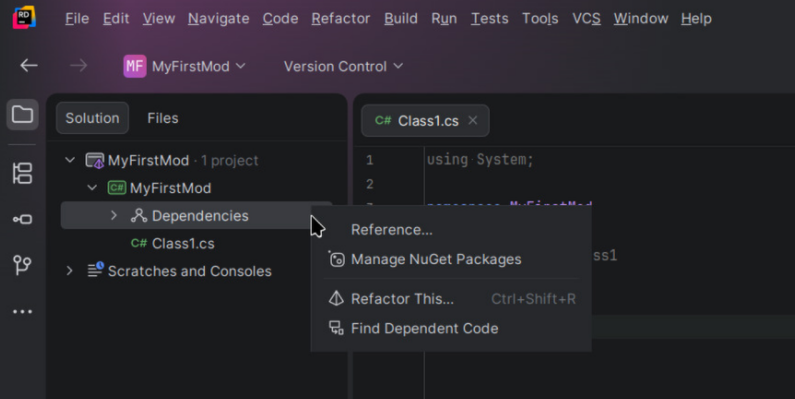 RiderReferenceAdding
